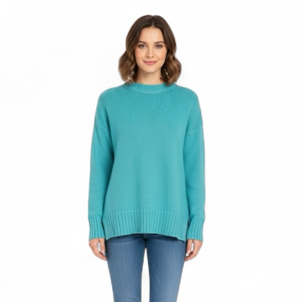 Stitch Fix: Teal Blue Knit Cardigan with Relaxed Fit
